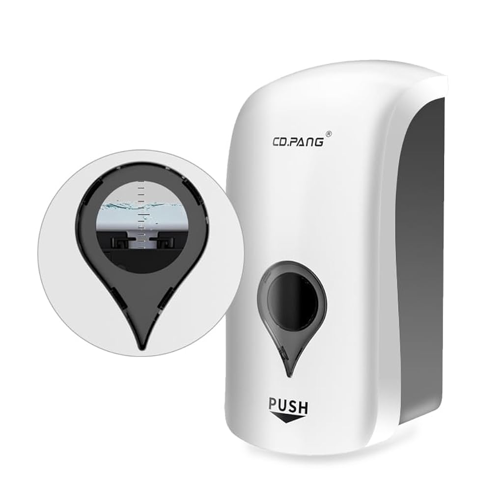HASTHIP® Manual Foam Soap Dispenser 1000ml Hand Press Foam Dispenser Toilet Soap Dispenser with Removable Refillable Foaming Hand Soap Bottle Foam Pump Bottle for Bathroom, Kitchen HASTHIP® Manual Foam Soap Dispenser 1000ml Hand Press Foam Dispenser Toilet Soap Dispenser with Removable Refillable Foaming Hand Soap Bottle Foam Pump Bottle for Bathroom, Kitchen